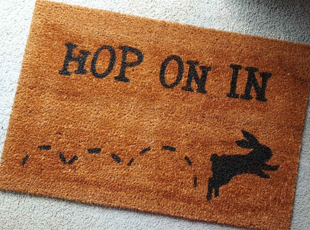 Door Mat - 'easter themed'