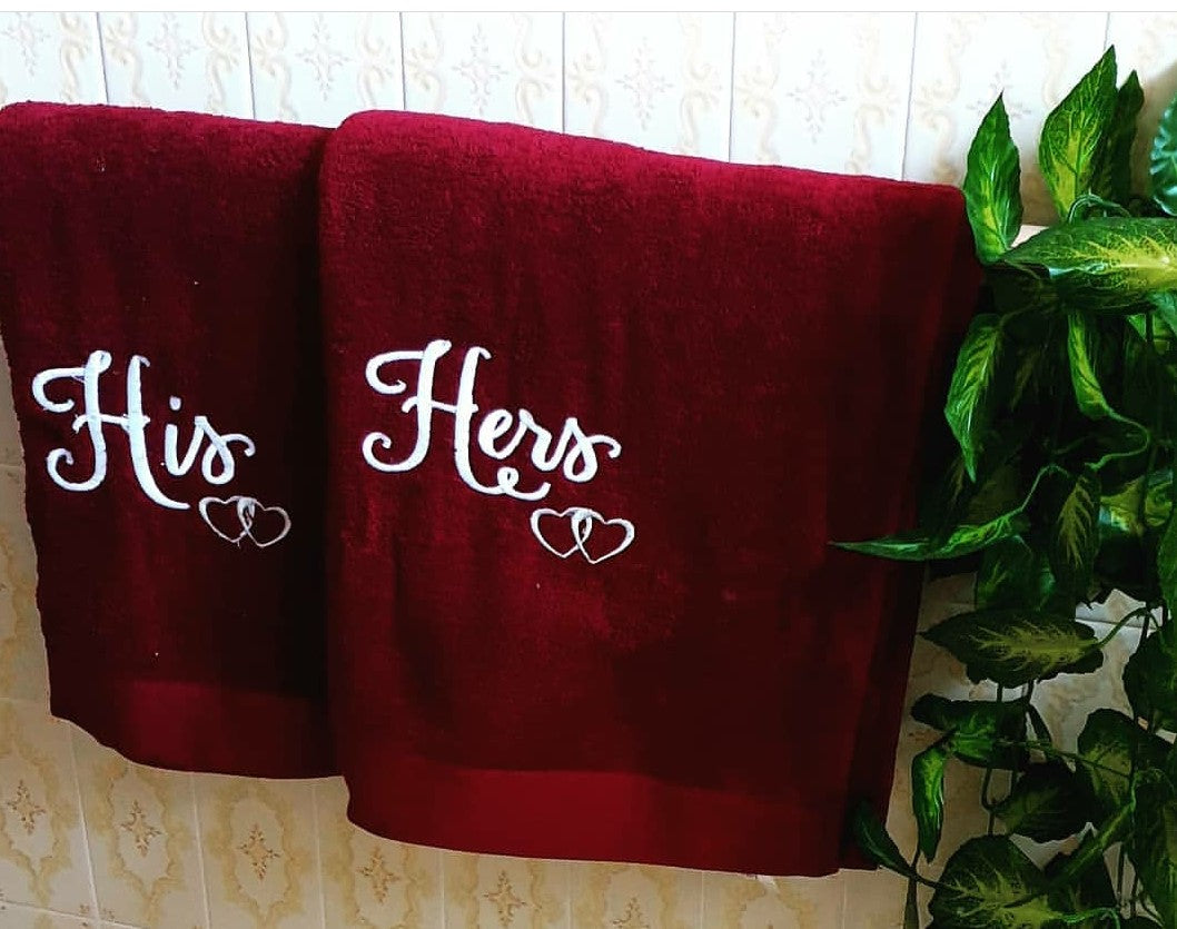 Towel with Embroidery